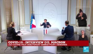 REPLAY - Les réponses d'Emmanuel Macron face à la deuxième vague de Covid-19