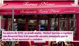 Michel Sarran en colère après l'annonce du couvre-feu par Emmanuel Macron