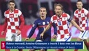 France - Griezmann, buteur discret en Croatie