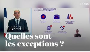 Quelles sont les exceptions au couvre-feu ? Les précisions de Jean Castex