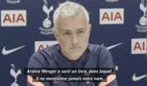 Tottenham - Mourinho : "Je ne suis pas dans le livre de Wenger car il ne m'a jamais battu"