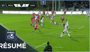 PRO D2 - Résumé Rouen Normandie Rugby-RC Vannes: 19-23 - J6 - Saison 2020/2021