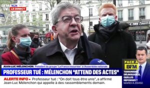 Jean-Luc Mélenchon: "La riposte du peuple en France, c'est l'unité"