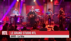 Amir - La fête (Live) - Le Grand Studio RTL
