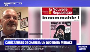 Le directeur de la rédaction de "La Nouvelle République" évoque des menaces après la publication d'une caricature de Charlie Hebdo