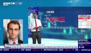 François Cabau (Barclays) : que penser de la remontée de l'euro par rapport au dollar ? - 21/10