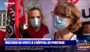 Covid-19: Emmanuel Macron va rencontrer des représentants du personnel soignant de l'hôpital de Pontoise