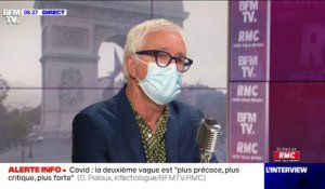 Pr Gilles Pialoux: "On a perdu le fil de la circulation du virus, probablement dès le mois d'août"