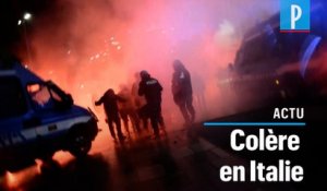 Covid-19 : les nouvelles restrictions déclenchent des manifestations en Italie