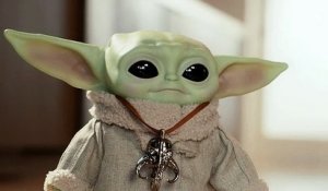 Quand Baby Yoda bouge sa tête