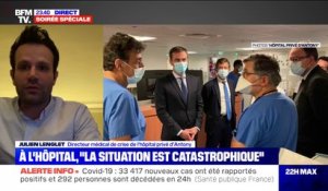 "On est dans une situation catastrophique", selon le directeur médical de crise de l'hôpital privé d'Antony