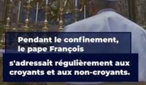 Le pape François raconte comment il a vécu la bénédiction Urbi et Orbi au milieu de la pandémie