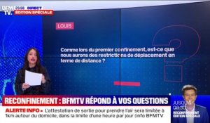 Y aura-t-il des restrictions de déplacement comme lors du premier confinement ? BFMTV vous répond