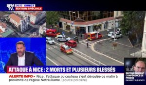 Attaque au couteau à Nice: deux morts selon un bilan provisoire