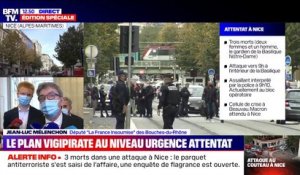 Jean-Luc Mélenchon sur l'attaque de Nice: "Nous sommes très secoués"