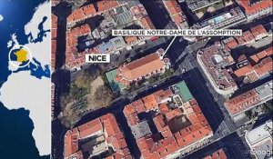 Attaque terroriste au couteau dans la basilique Notre-Dame de Nice : 3 paroissiens tués