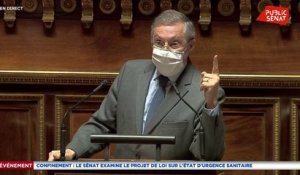 Confinement : Philippe Bas (LR) veut un vote en cas de prolongation au-delà du 8 décembre