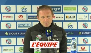 Kuentz : «On est déçus pour les joueurs» - Foot - L1 - Strasbourg