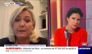 Pour Marine Le Pen, "la guerre nous est menée par une idéologie qui est l'islamisme"