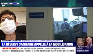 La responsable de la réserve sanitaire à Santé Publique France appelle à la mobilisation