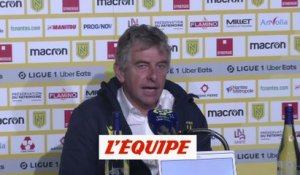 Gourcuff : «On avait les capacités de les mettre en difficulté» - Foot - L1 - Nantes