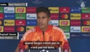 Groupe B - Varane : "Avec Sergio, nous sommes complémentaires"