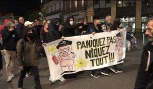 Reconfinement : Des dizaines de Toulousains ont manifesté contre la nouvelle mesure