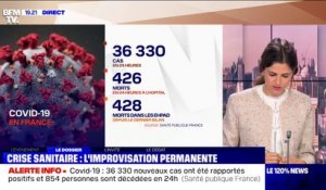 Coronavirus: 36.330 nouveaux cas ont été rapportés positifs ces dernières 24h en France