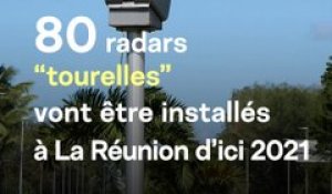 80 nouveaux radars tourelles à La Réunion en 2021