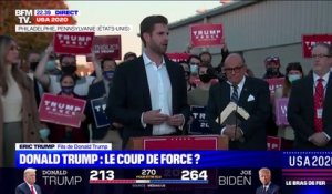 Eric Trump: "On va lancer des poursuites (...) car on fait face à de la corruption caractérisée"