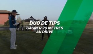 Duo de tips : gagner 20 mètres au drive (avec Matthieu Pavon)