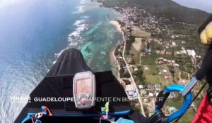 Guadeloupe - Parapente en bord de mer