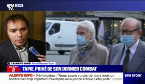 Laurent Tapie juge "hallucinant que le tribunal n'accepte pas de reporter de 3 à 4 mois" le procès de Bernard Tapie