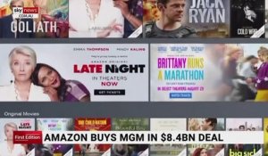 Amazon s'offre pour 8,45 milliards de dollars le mythique studio hollywoodien de "James Bond" et du "Silence des agneaux", MGM, pour mieux concurrencer Netflix