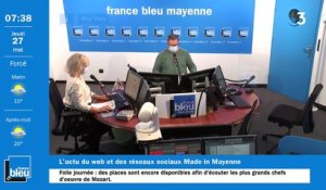 27/05/2021 - La matinale de France Bleu Mayenne