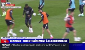 L'équipe de France de football débute son premier entraînement à Clairefontaine pour l'Euro