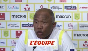 Kombouaré : «Beaucoup de gens aiment ce club» - Foot - Barrages L1 - Nantes