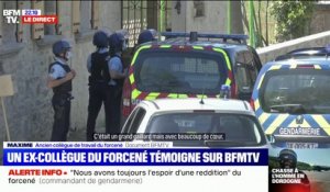 Maxime, un ancien collègue du fugitif de Lardin-Saint-Lazare (Dordogne), témoigne ce dimanche soir sur BFMTV
