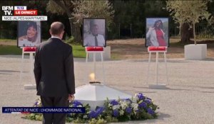 Une minute de silence est observée lors de l'hommage aux victimes de l'attentat de Nice