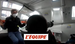 Charlie Dalin présente le cockpit d'Apivia - Voile - Vendée Globe