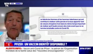 Vaccin contre le Covid-19: pour le président du Global Virus Network, "c'est extraordinaire"