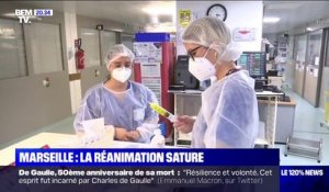 Covid-19: l'hôpital Nord de Marseille doit faire face à un nouvel afflux de patients