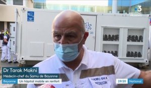 Coronavirus : un hôpital mobile pour désengorger les urgences à Bayonne