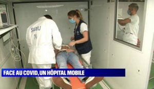 Toulouse: face au Covid-19, ils déploient un hôpital mobile