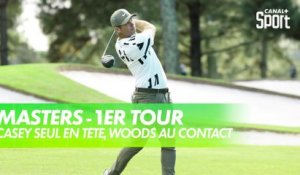 Paul Casey seul en tête, Tiger Woods assure - Masters, 1er Tour