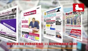 REVUE DE PRESSE CAMEROUNAISE DU 11 NOVEMBRE 2020