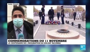 Commémorations du 11-Novembre : le centenaire de l'inhumation du Soldat inconnu