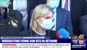 Agnès Pannier-Runacher: "Brigdestone a fermé la porte, Brigdestone quitte le site de Béthune"
