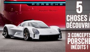 "Porsche Unseen", 5 choses à savoir sur 3 concept-cars inédits
