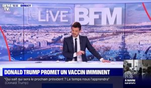 Donald Trump promet un vaccin imminent - 14/11